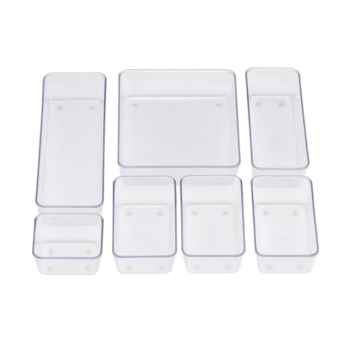 Organizador Modular para Gavetas Bancadas e Armários Geladeira Pl...