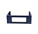 RAISING ELECTRONICS 4U Wall Mount Open Frame 19inch Server Equipment Rack Threaded 12-18inch Depth Black (4U Adjust Depth)
