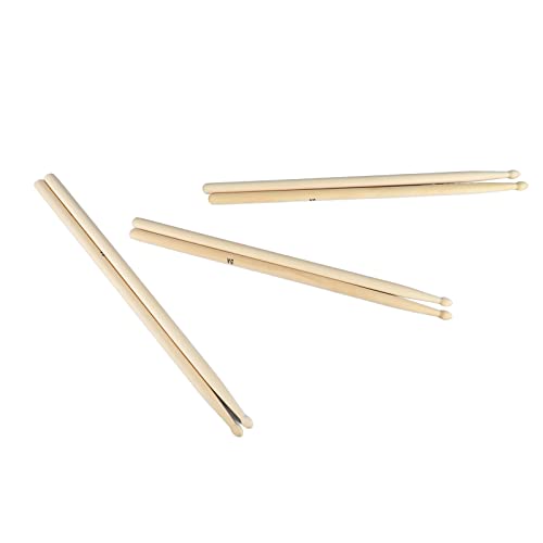 3 pares de baquetas 5A de madera de arce sólido miniatura 3