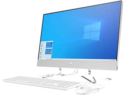 HP Pavilion 27 Touch Desktop 2TB SSD 32GB RAM Win 10 Pro (Intel 10th gen Quad Core CPU and Turbo Boost to 4.90GHz, 32 GB RAM, 2 TB SSD, 27-inch FullHD Touchscreen, Win 10 Pro) PC Computer All-in-One - Thumbnail 4