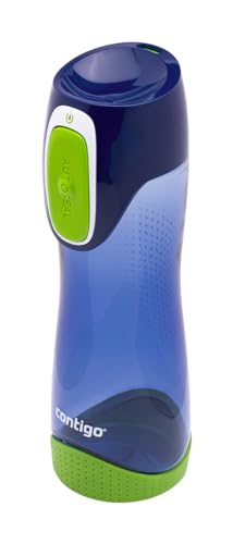 Contigo Swish Tritan Water Bottle with Clever Design I One Handed Operation, Spill Proof & Leak Proof BPA Free Bottle For Children with Autoseal Technology, 500 ML