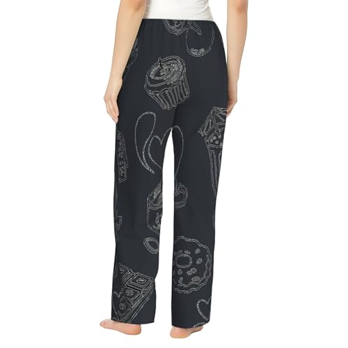 Pantalon de survêtement ample cocooning pour l'après-midi thé noir - 3