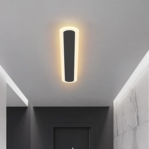 Luces de techo modernas para salón comedor lámpara rectangular con luz regulable de acrílico 7