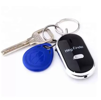Bettershop Key Finder Keychain Sound LED with Whistle Claps Voice Control Anti Lost Device (B0D9TPKL5S) Amazon Price History, Amazon Price Tracker