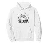 Sedona Arizona Mountain Trail Bike Distressed Design Pullover Hoodie