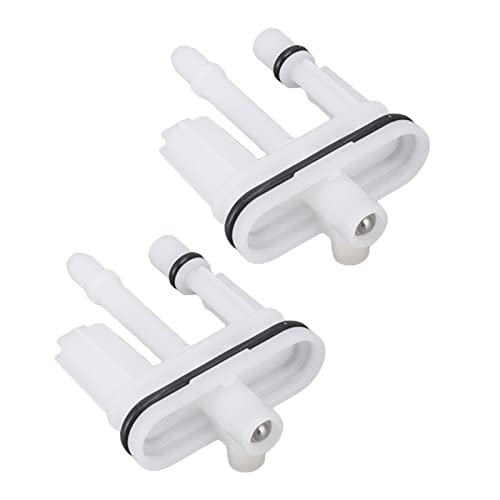 Sets de Gicleurs Principaux en Plastique 2 Pièces pour Carbureteur, Accessoires de Tondeuse, Installation Simple et Portable - Matériau Robuste, Haute Efficacité, Usage Facile