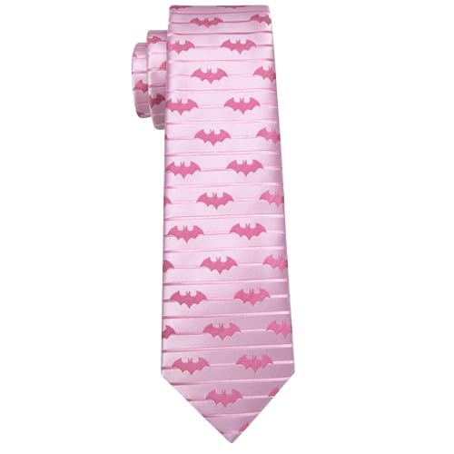 Image of Barry.Wang Man Tie Sets Skull Ties Animal Extra Long Necktie Silk Woven Handkerchief Cufflinks Festival Party Gift