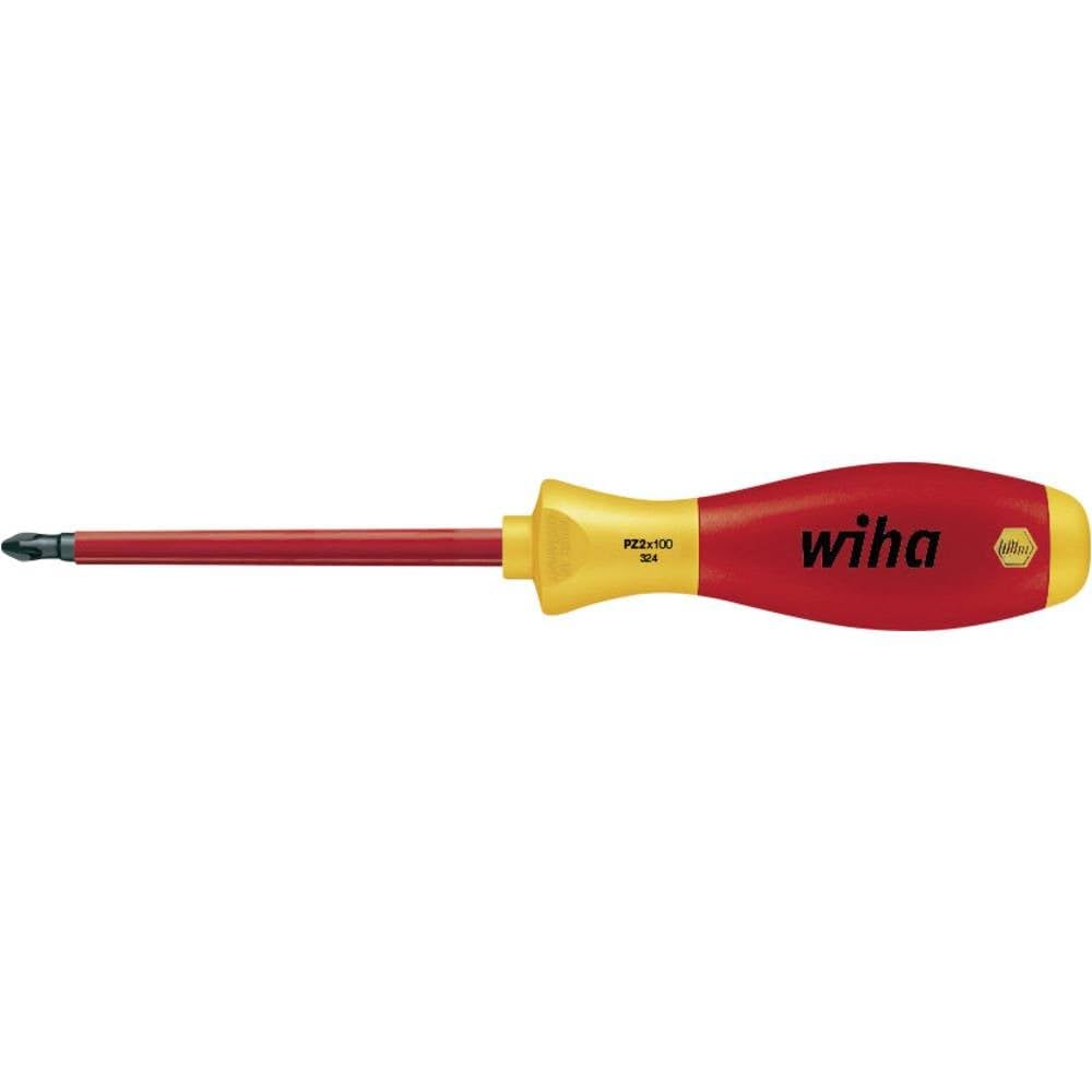 Wiha PZ1 x 80mm VDE Soft Finish Screwdriver