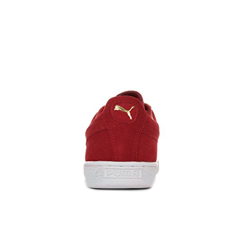 Image of PUMA Suede Classic, Women's Low-Top Sneakers, High Risk Red /White, 5 UK