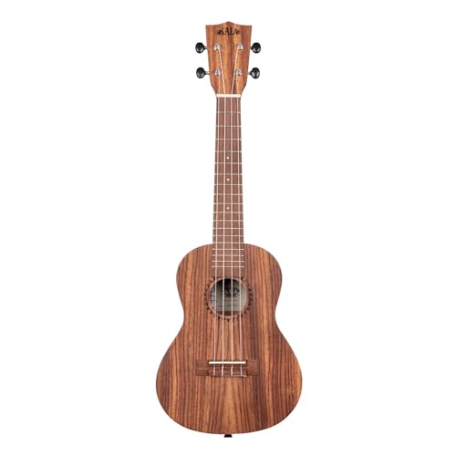 Kala Brand Music Co. Teak Collection, 4-String Ukulele, Natural, Concert (KA C) (KA-TEAK-C)