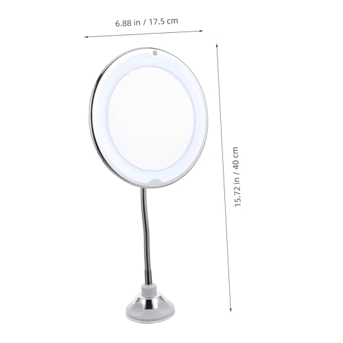 Miroir grossissant lumineux multifonction contre le manque de clarté
