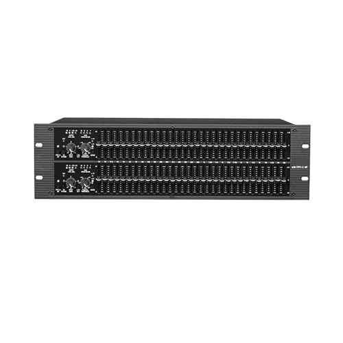 Ecualizador gráfico: sistema de sonido DJ de doble canal de 31 bandas para un control de audio mejorado