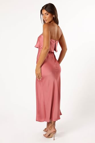 Image of Petal & Pup Women's Vienna Strapless Midi Dress