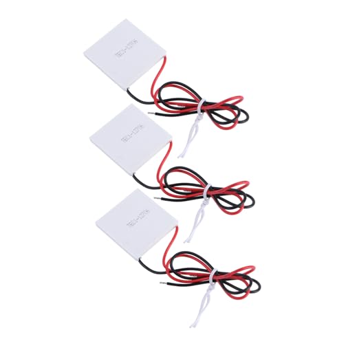 VILLCASE Tec1-12706 Thermoelectric Refrigeration Chip 3 Pack 12v 6a No Required Cooling
