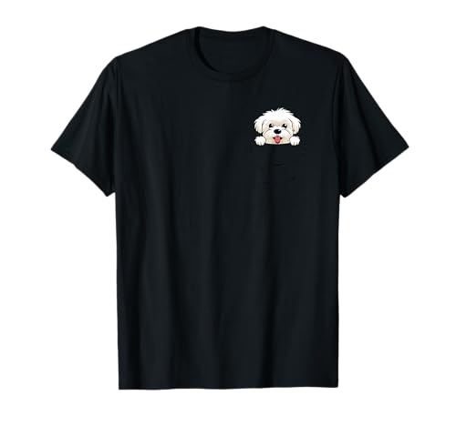 Pocket Maltese - Chien Lion Maltais mignon T-Shirt