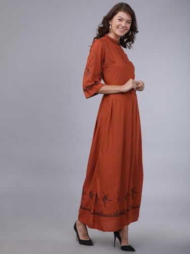 Image of Tokyo Talkies Women's Short Sleeves Round Neck Solid Dresses | Stylish Dresses | Casual Dresses