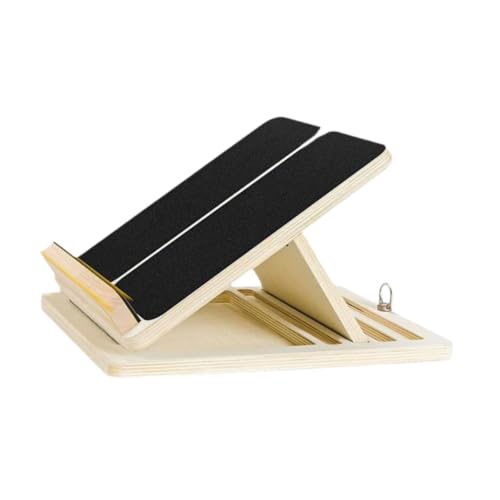 kowaku Wooden Slant Board Leg Stretch Board Nonslip Balance Board Incline Board for Feet Calf Stretcher for Sports Practice Home Gym