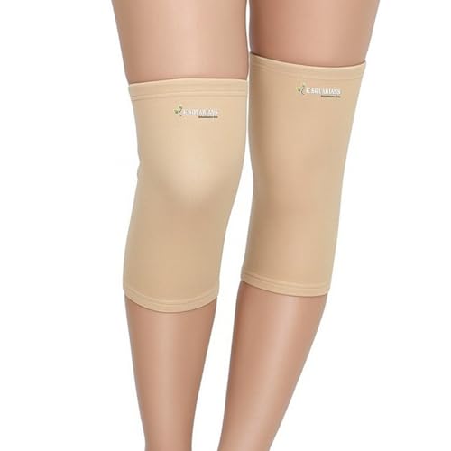 Knee Cap | Knee Support for Men & Women | Knee Brace For Joint Pain Relief | Knee Compression Support With Heat Retention Fabric | XXL Knee Caps for Gym, Running & Sports