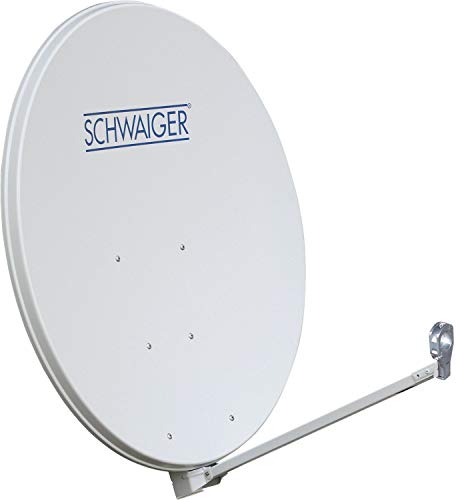 Satellitenschüssel 100 cm Schwaiger SPI1000.0 Aluminium Offset-Antenne