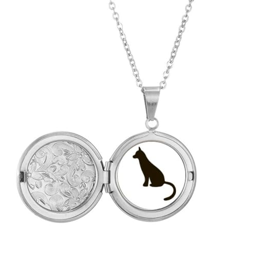 Collier chat noir : le médaillon chic pour un cadeau d'anniversaire unique