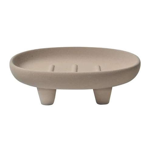 Spirella Organic Cappuccino Stoneware Soap Dish