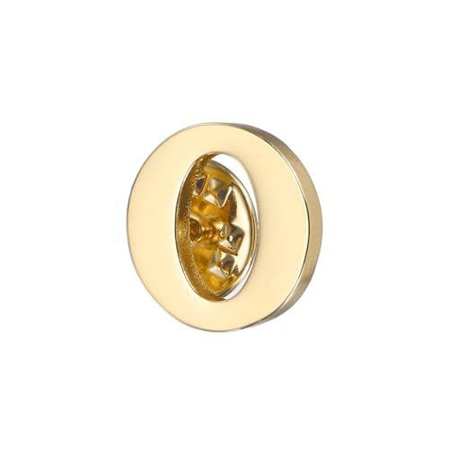 Image of PATIKIL Letter Lapel Pins, Initial Alphabet Collar Pins Letter Brooch Pins for Women Men Shirt Dress Suits