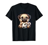 Cool Pug Dog Soccer Player Gifts