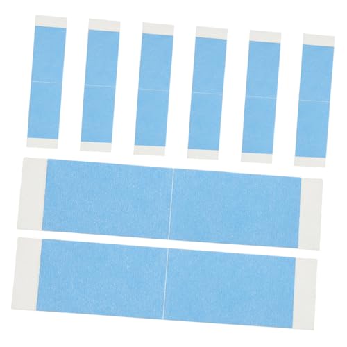 FRCOLOR 8Pcs Double Sided Lace Front Tape for Wigs Strong Adhesive Shaped Wig Tape for Seamless Integration for Everyday Wear Parties and Events