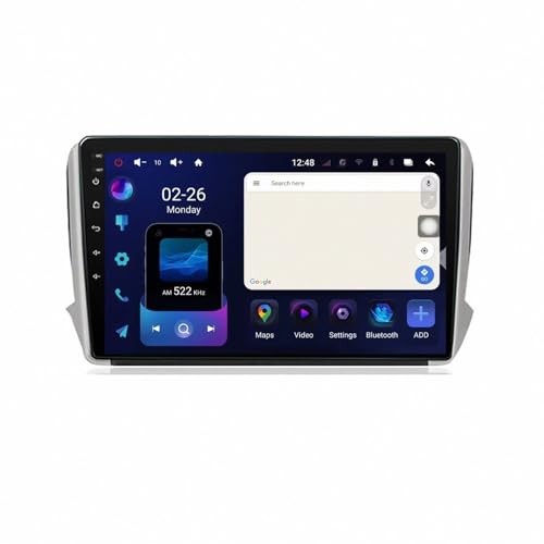 Radio Carplay 2 DIN para viajar en tu Nissan 370Z con música Bluetooth y pantalla Airplay