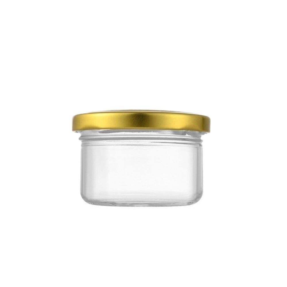 Zyyanshop Yellow Butter Dish Butter Jars Dispensing Glass For Kitchen Honey Jam