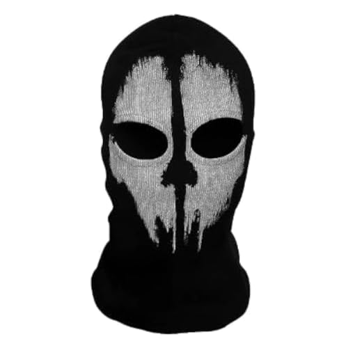 COD Ghost Mask Skull Balaclava MW2 Skeleton Costume Full Head Ski Snood...