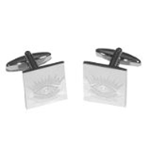 Mancuernillas para Hombre RGT GTR Ojo Masónico y Corona miniatura 1