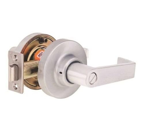 Marks USA 714244 Grade 1 Satin Chrome Bed/Bath Door Lever