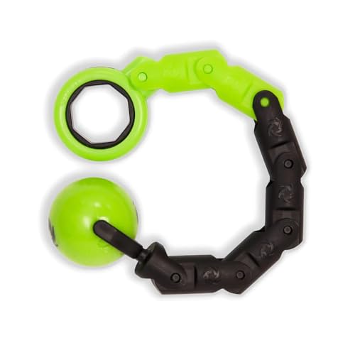Image of Spinchaku Original Finger Spinner Skill Toy for Kids & Teens, Cool Fidget Spinner for Fun Tricks, Builds Focus, Hand-Eye Coordination, Dexterity, Reflexes & Motor Skills - Jade Viper