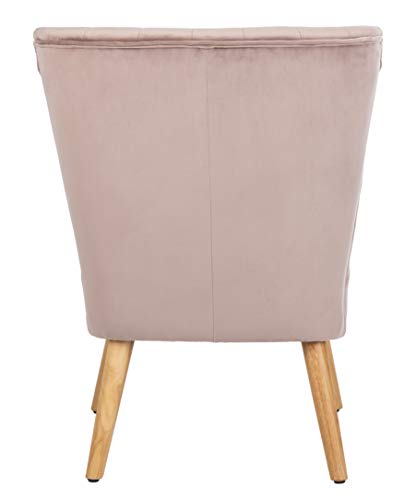 Sillón Retro Glam Terciopelo Malva miniatura 5