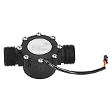Wasserdurchflusssensor, Flüssigkeitsmessung Hall Meter Flow Meter G 1 Zoll Außengewinde DC3,5-24V 2-100L / Min Für Schwimmbad