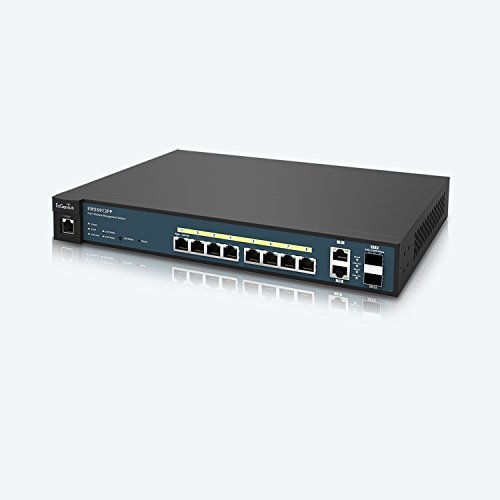 Image of EnGenius FIT(EWS5912FP)| 8-Port Gigabit Managed Ethernet Switch|PoE+ Full Power Layer 2