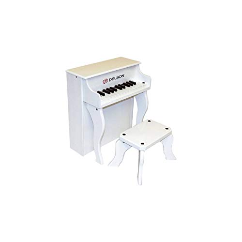Delson 2505W Piano droit pour enfant Blanc