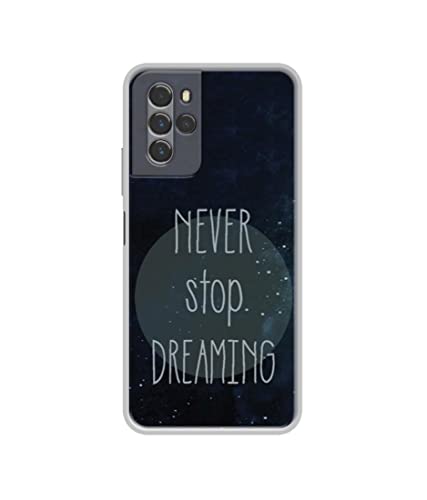 Image of Never Stop Dreaming Design Printed Silicon Soft TPU Back Case Cover for Micromax in Note 2 4G