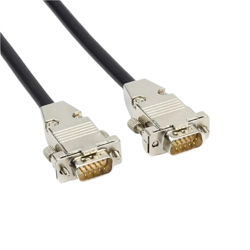 Câble HDB15 femelle vers femelle de 1M avec connecteur DB15 à 3 rangées de broches et OD 7mm