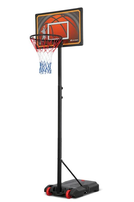 Panier de Basket Mobile - Ajustable et transportable - Panier de Basket Loisir