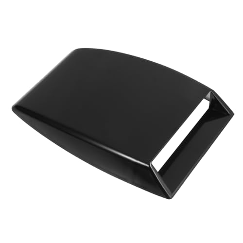 HAPINARY Car Air Flow Intake Hood Scoop Turbos Ventilation Cover Easy Install Decorative Vent for Engine Bonnet No Drilling Required Adhesive Base
