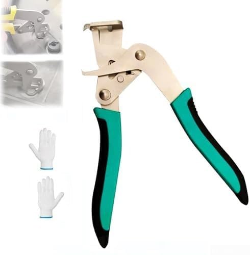 Alicates multifuncionales de clip para automóviles con guantes, herramienta de aleación de acero resistente con palanca de resorte y asas antideslizantes para extracción de sujetadores
