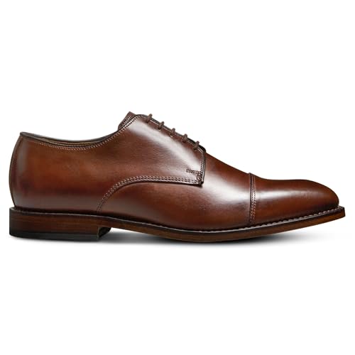 Allen Edmonds Men's Park Avenue Derby Oxford Dark Chili Leather 14 D by Allen Edmonds - Image 5