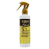 EBIN NEW YORK Detangling Hair Mist infused with Moroccan Argan Oil 8.5 oz / 250ml Bundle Adds Shine for Manageable Hair