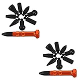 ULTECHNOVO 2sätze Dellen Reparatur Multifunktionales Werkzeug Mit Tap down Stift Und Ersatzköpfen Für Effektive Karosserieausbesserung Geeignet Für Verschiedene Fahrzeugtypen