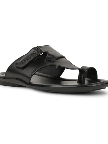 Image of Liberty Coolers ORTIZ-30 Casual Slippers for Men With PU Upper - Comfortable & Lightweight |& Trendy Design | Stylish Footwear, Cushioned Footbed
