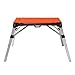 Disston 30146A OmniTable 4 in 1 Portable Workbench Work Table Dolly Scaffold and Creeper Adjustable Height with Folding Legs with Free Blu-MOL Jigsaw Blade Set (E0130146)