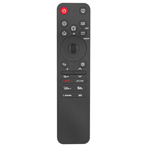 VINABTY Reemplazar el Control Remoto Apto para LG Smart TV 2025 TV's OLED G5, C5, B5 Series, QNED 92A, 85A, 80A Series, UA77 Series