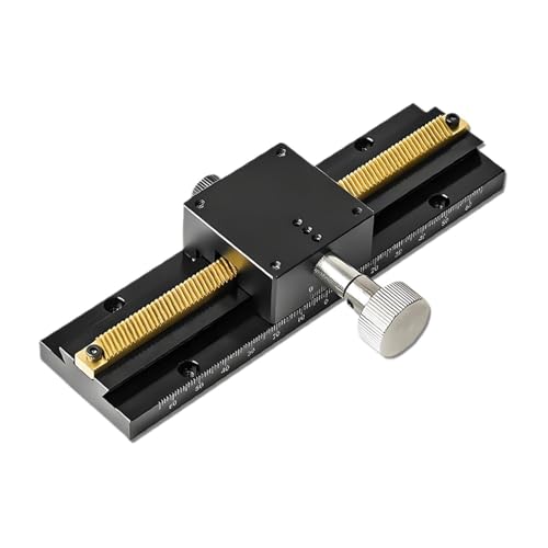 Mesa deslizante manual EJR01-L300-2 para corregir desalineaciones en el desplazamiento horizontal